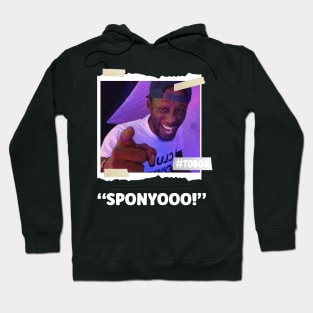 SPONYO - POINTING LAUGH - XTIAN DELA Hoodie